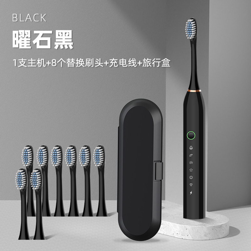 Toothbrush Nandme NX8000 Smart Acoustic Electric toothbrush Deep Cleaning Toothbrush IPX7 Waterproof Micro vibration Deep Cleaning Whitening Agent 230