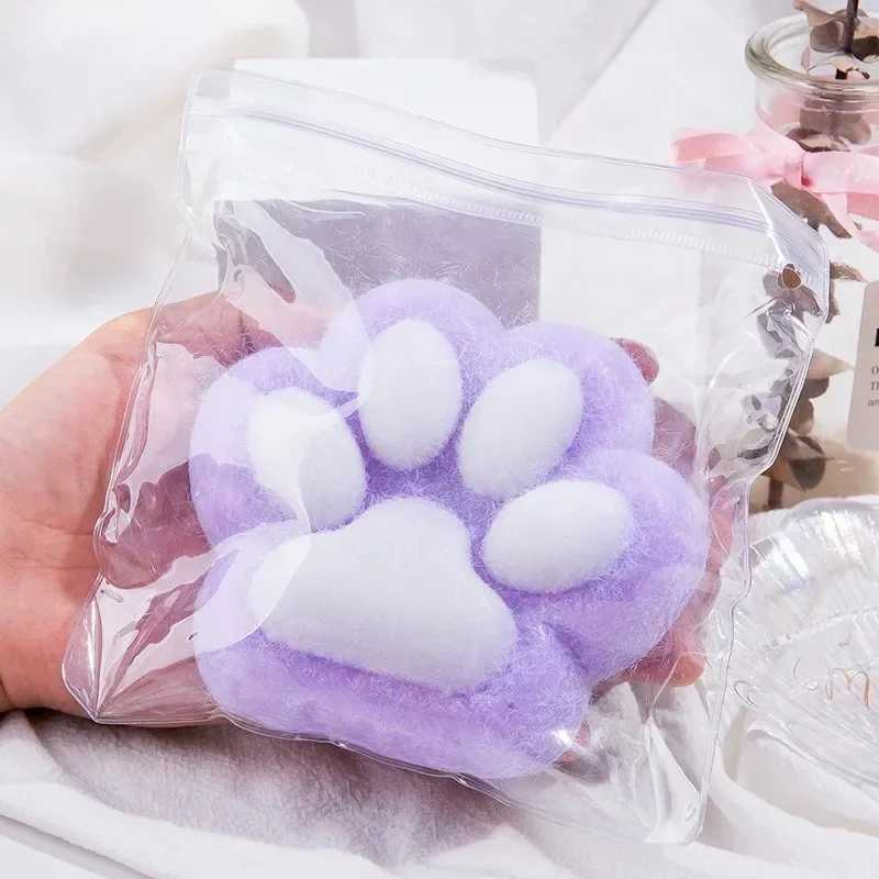 Mini Squishy Squeeze Toy Cat Foot Antistress Stress Relief Toy Decompression Mochi Fidget Girl Boys Silicone Slow Rebound Toys H260402