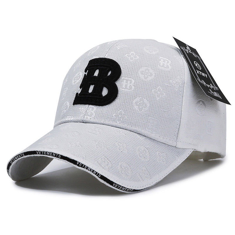 New hot selling luxury casual fashion baseball spring/summer Korean street dance extended edge hat, vintage baseball cap