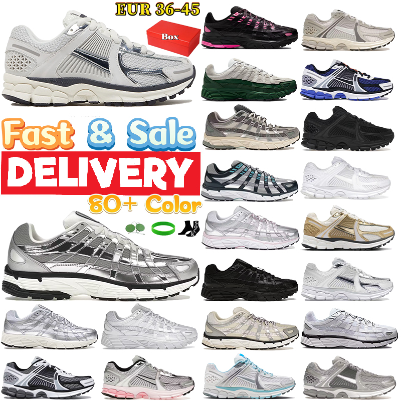 vomero 5 With Box Designer Casual shoes p6000 men trainer photon dust pink foam black metallic silver obsidian summit white V5 womens outdoor Recreation sneakers