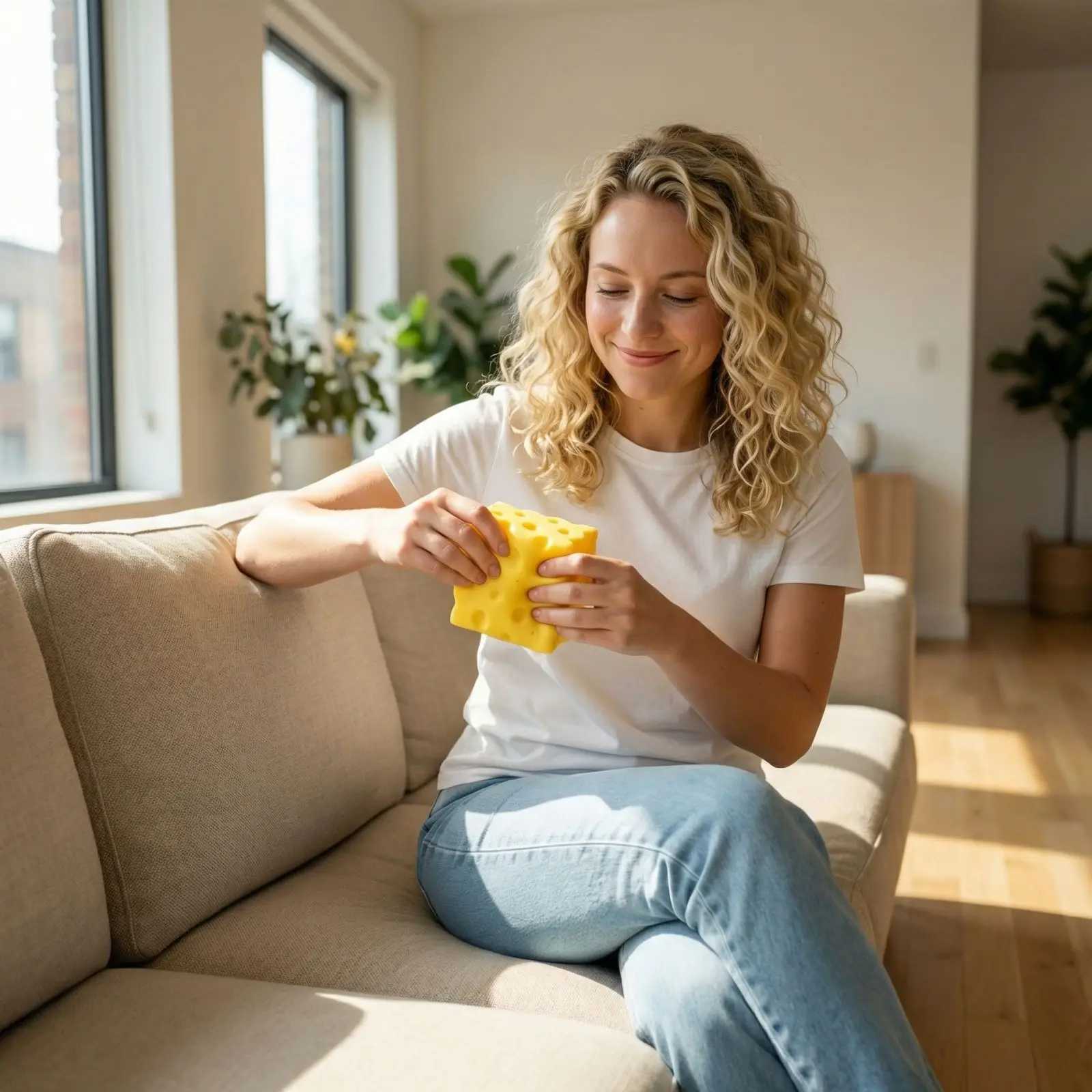 Hot-selling Cheese Cube Stress Ball Big Cheese Shapeable Squeeze Ball Non-Bounce Fidget Toy ASMR Sensory Anti-Stress Gift H260402