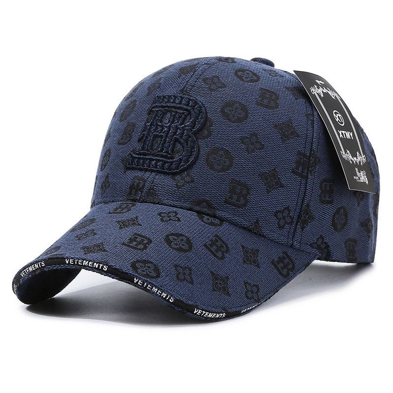 New hot selling luxury casual fashion baseball spring/summer Korean street dance extended edge hat, vintage baseball cap