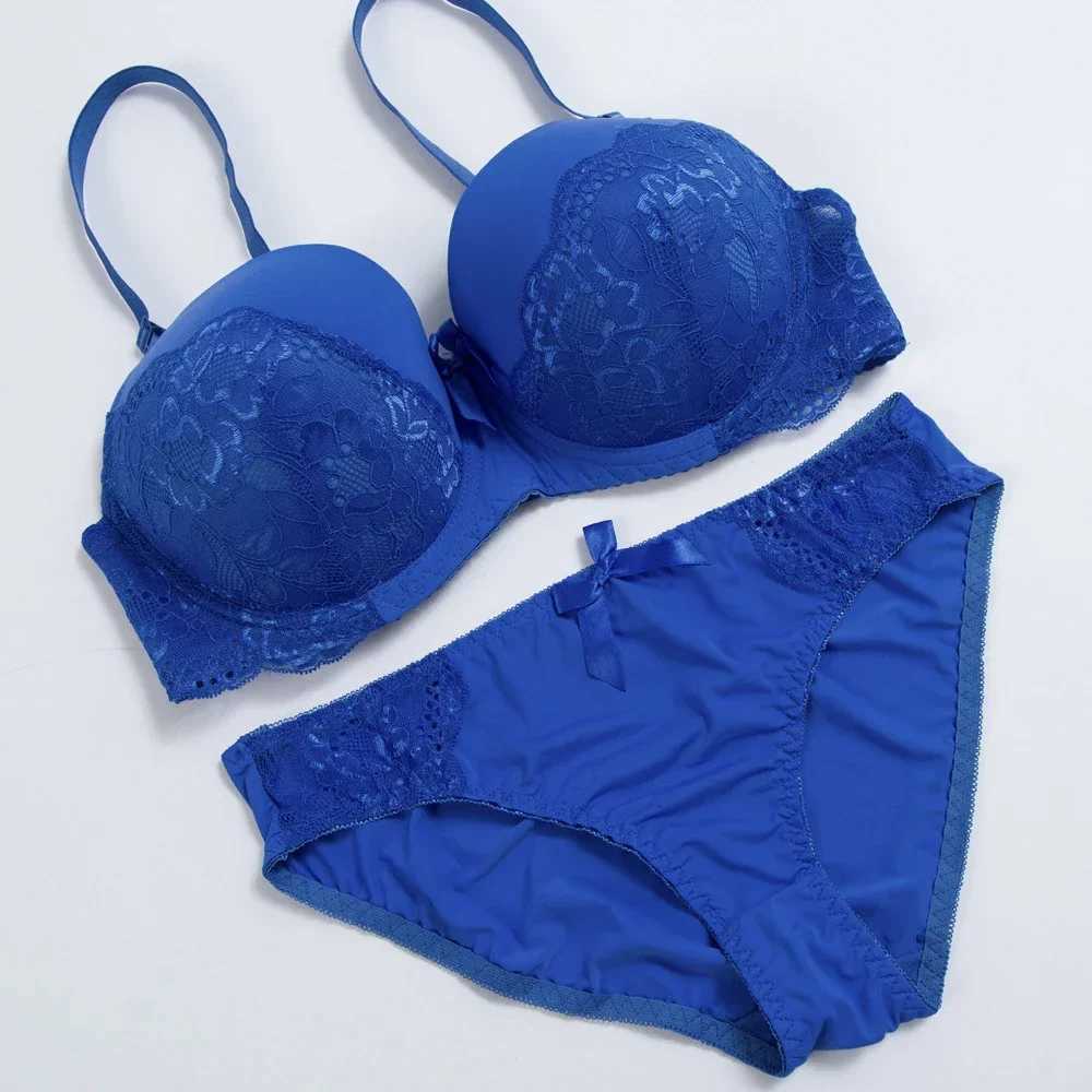 MOM Lady Lace Push Up BraS Sets 32/70 34/75 36/80 38/85 40/90 42/95 C D E F G Cup Underwear Panties Women Lingerie Bra B04 Z260402