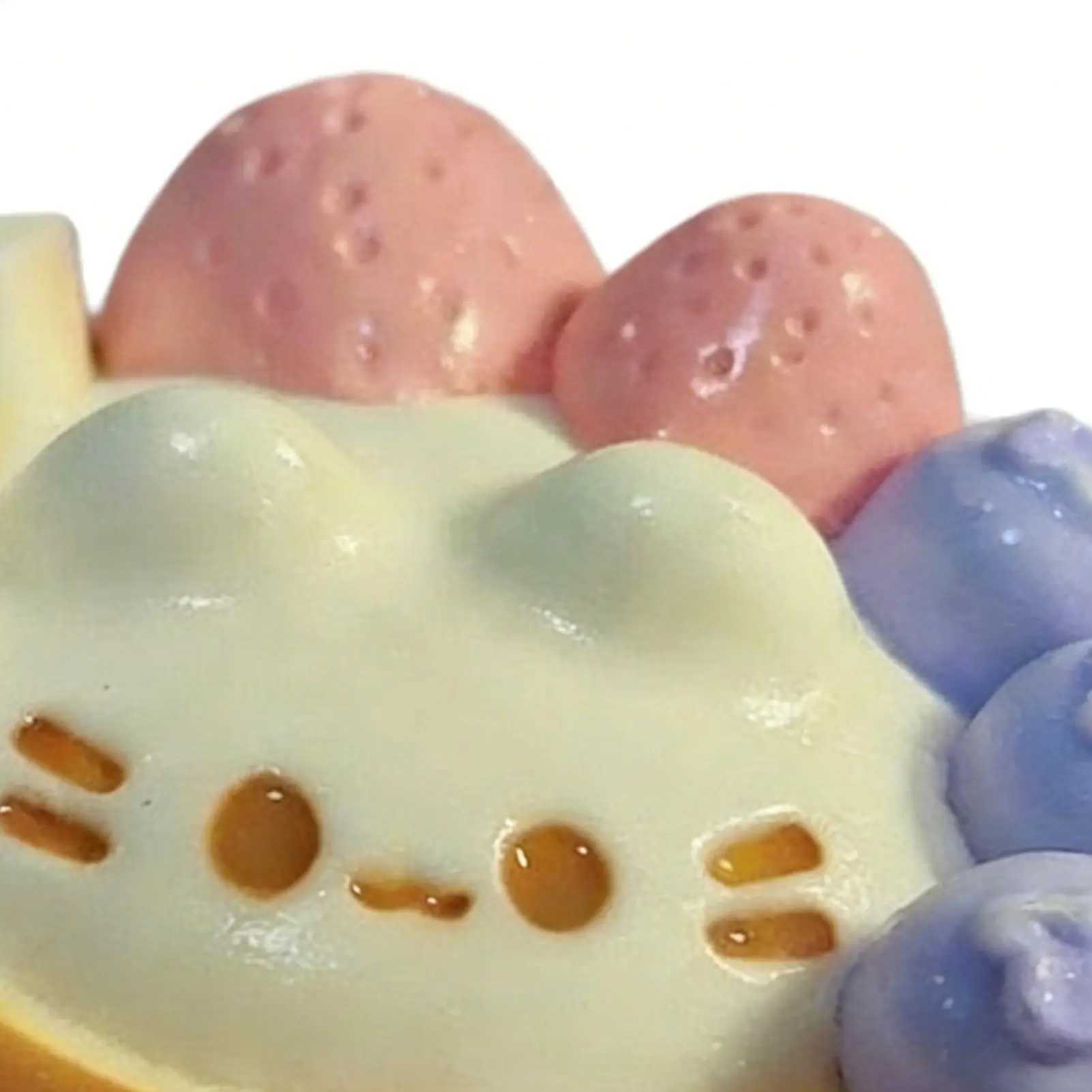 Simulation Sensory Squeeze Toy for Kids Egg Tart Calming Fidget Antistress Toy For Home School Students Classroom Office H260402