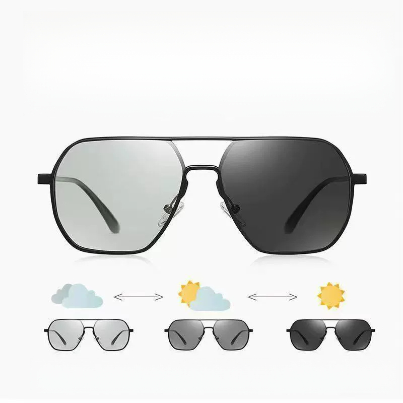 Designer Luxury Glasses - Aluminum Magnesium Uv-resistant Sunglasses - Suitable For Both Day And Night, Dual-purpose Tinted Glasses, High-end Texture  - view 4