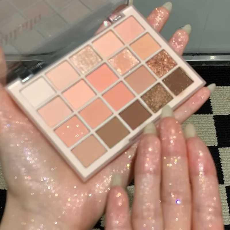 20-Color Multicolor Eyeshadow Palette Nude Earth Tones Tender And The Powder Is Not Flying Waterproof Long-Lasting Daily Makeup H260402