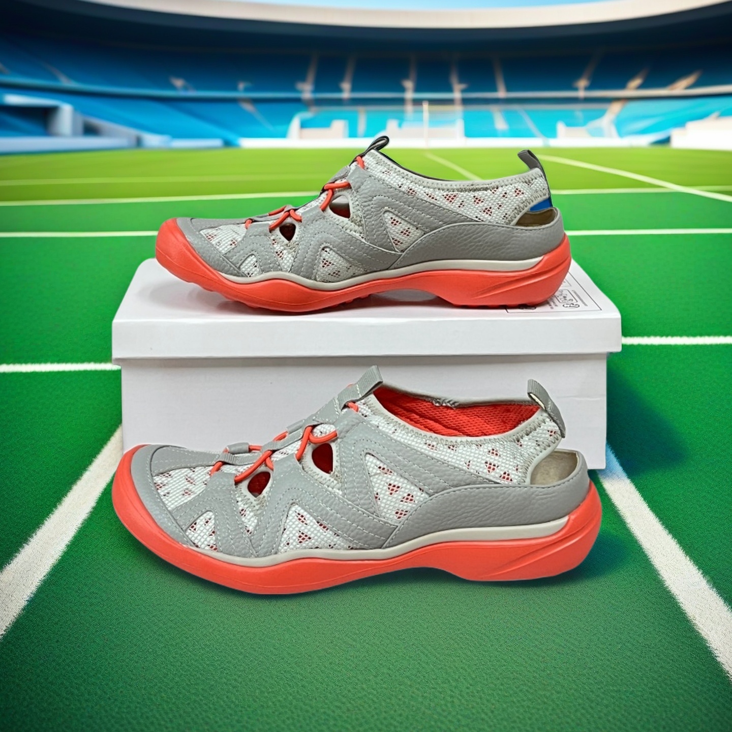 Casual Shoes Okimoz Fashion Gifts Aqua Treads Designed For Men/Women Featuring Dynamic Colors And All-Terrain Flexibility Running Sneaker - view 3