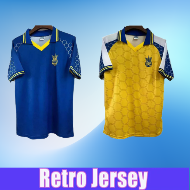 98 The retro jersey SHEVCHENKO Serhiy Rebrov of Ukraine in 1998