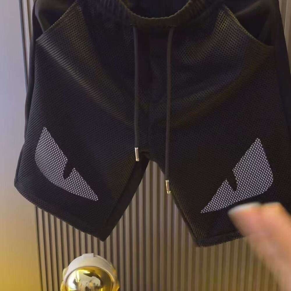 2026 Summer New European Fashion Trend Versatile High-End Luxury Trendy Elegant Men's Sports Outdoor Casual Five-Point Shorts