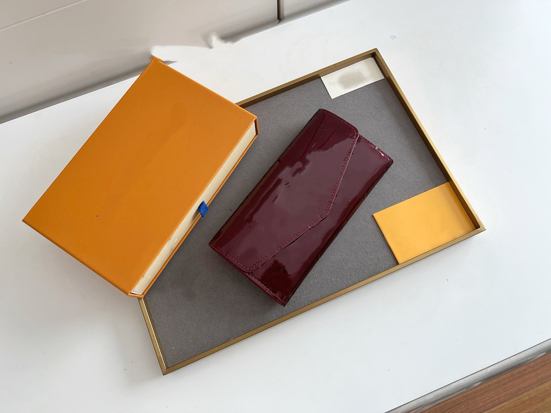 Designer lady's wallet, luxurious lady's money clip, high-quality envelope, zero wallet, style matching gift box