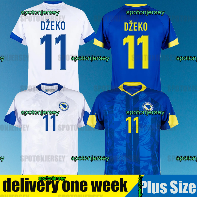 world cup 2026 Bosnia and Herzegovina Dzeko Soccer Jerseys 26 27 Home Away Men kids Players Fans Football uniforms Shirts kit Kit S-4XL top quality
