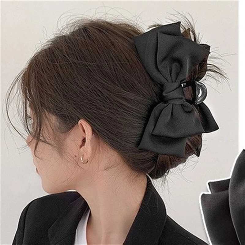 3Pcs/2Pcs Super Large Bowknot Grip Clip Cute Hair Clip High-End Clip Hair Accessory H260402