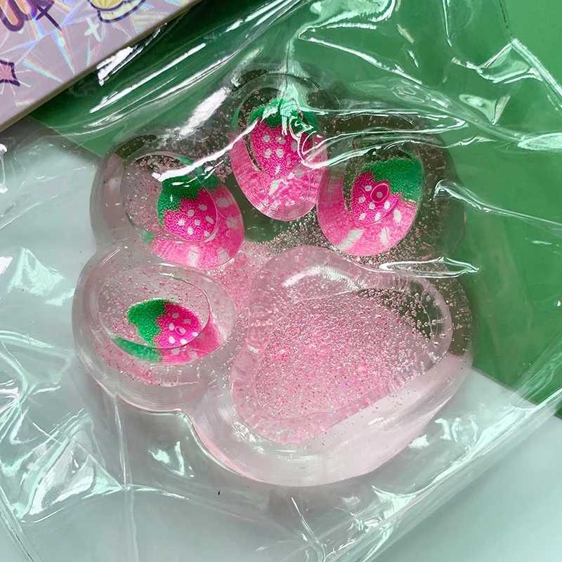 New Simulated Baroque Cat Paw Decompression Toys Kawaii Cartoon Antistress Squishy Stress Relief Slow Rising Toys For Adult Kids H260402