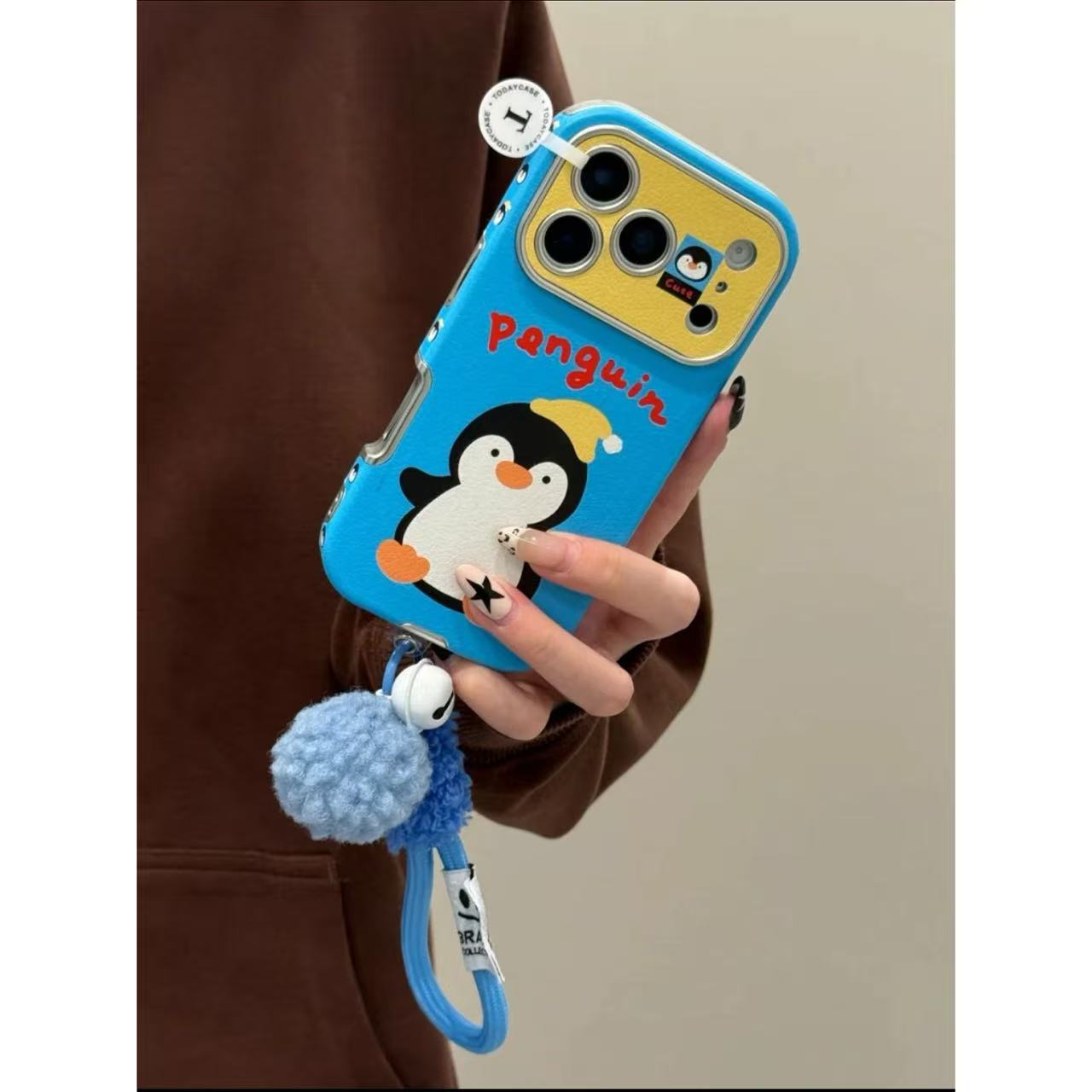 Contrasting leather pattern small animal wristband for iPhone iPhone case new all-inclusive