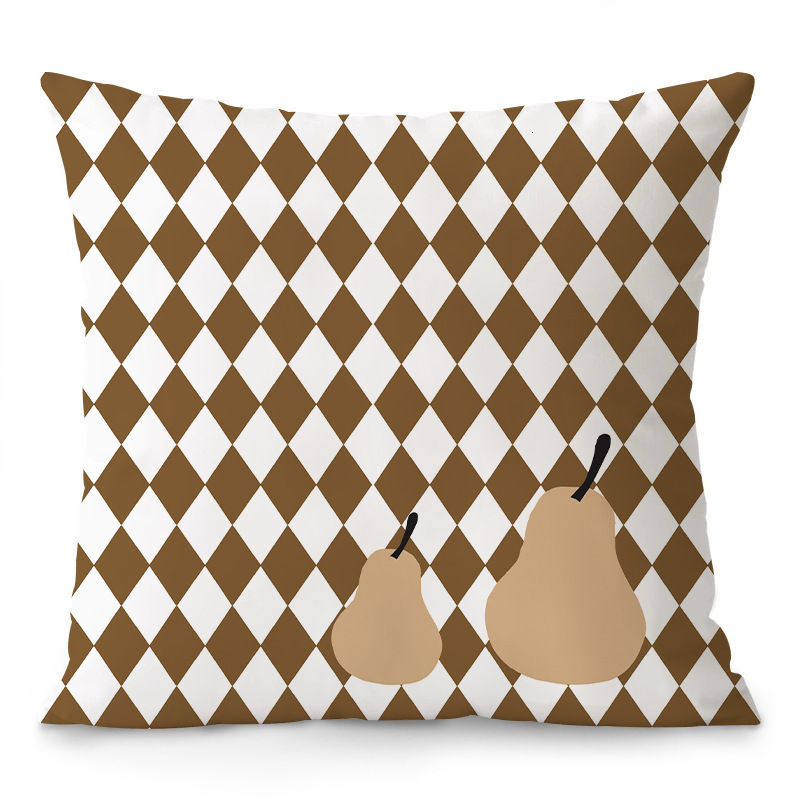 Pillow Case European Style Light Luxury Velvet Double Sided Decorative Cushion Cover For Sofa Car Living Room Lumbar Pillow Headboard Large Backrest