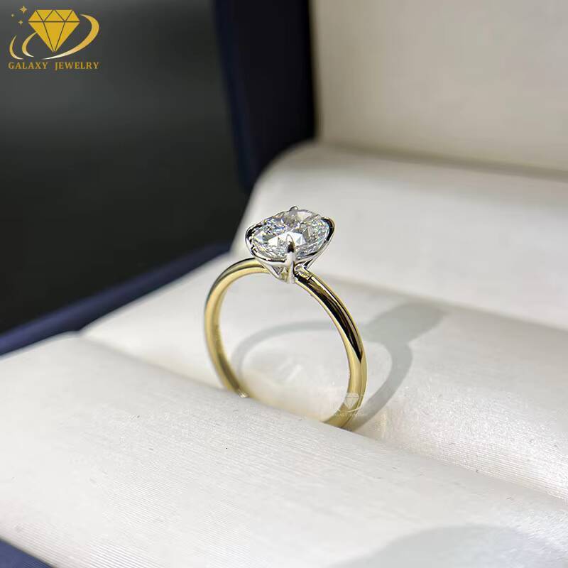 Fine Jewelry 18K Gold 178 Ct Lab Growm Diamond Ring Women Engagement Ring With IGI Certificate
