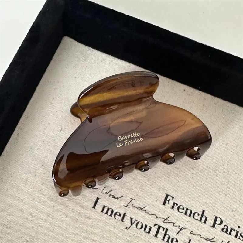 Elegant 65cm Acetate Hair Claw Medium Size Sweet Hair Clip Shark Clip Women Hair Accessories Headwear H260402