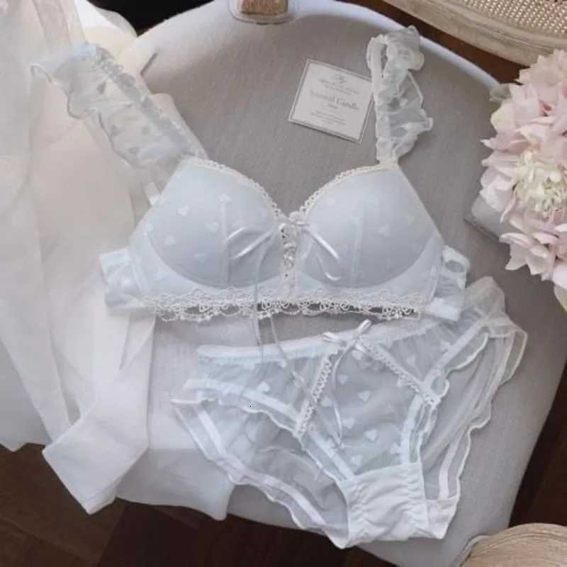 European German Style Lingerie Set Soft Wireless Bralette for Small Breasts Sweet Non Padded Training Bra for Young Girls MOYISU Z260402