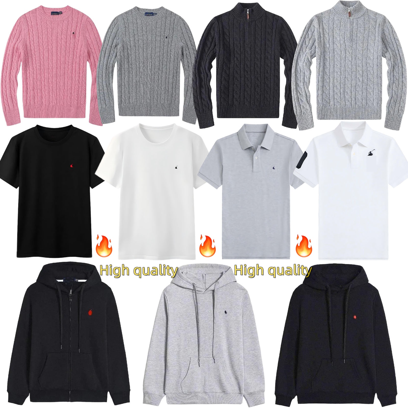 Designer new Hot sale Mens polos sweater Hoodies and Sweatshirts autumn winter casual with a hood sport jacket men's hoodies High Quality friend gifts Summer T shirt
