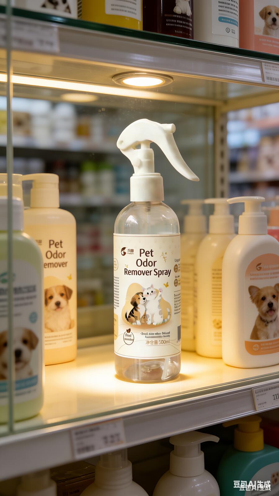 Pet for cats and dogs, 500ml, indoor urine odor eliminator, cat litter deodorizing spray, air deodorizer