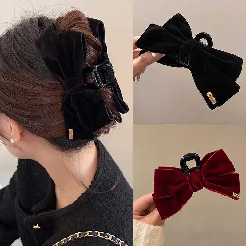 Large Bow Hair Claw Nonslip Hair Jaw Strong Hold Clamps Fashion Hair Accessories for Women and Girls H260402
