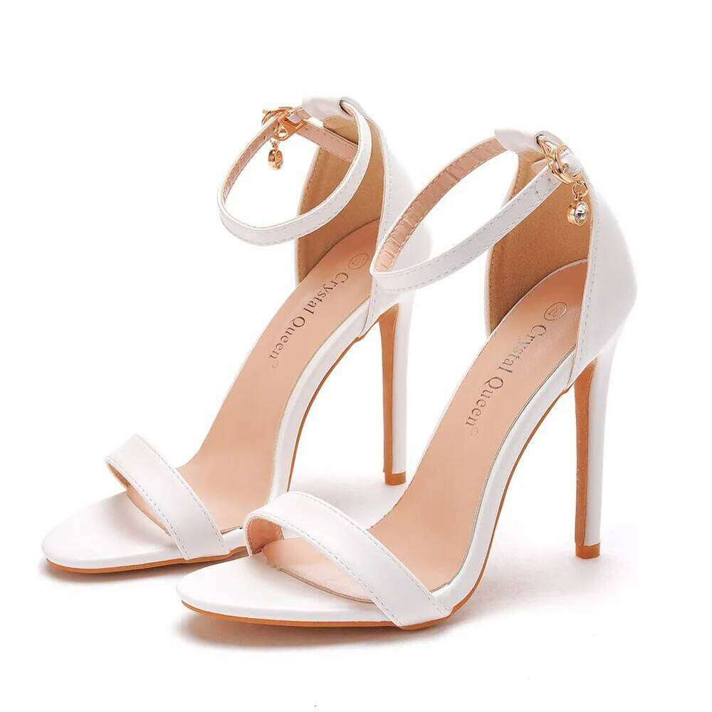 2026 spring Fashion Large Size 11cm Woman Sexy Dance Shoes Sandals Women Summer High Heels Stiletto Elegant Party Shoe