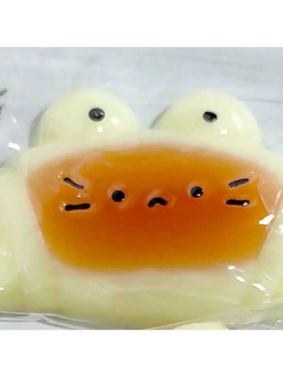 1-piece simulated caramel croissant squeezable toy food-grade silicone handmade stress-relieving squeeze toy high-appearance f H260402