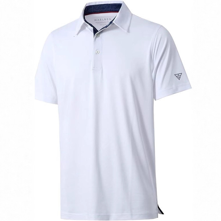 Designer Poloshirt Men Classic Men's Golf Polo Shirt Quick Dry Solid Color Summer Business Casual Designer Style Short Sleeve Mens Top Men Clothi