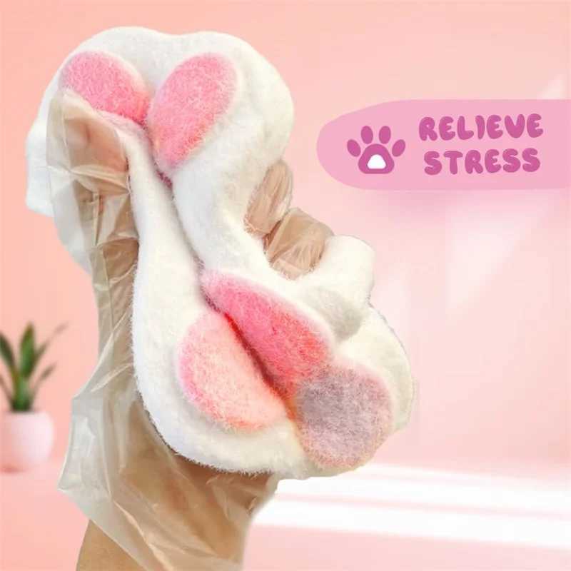 Giant Cat Paw Squishies Toys Handmade Ultra Soft Taba Squishies Fidget Toys Stress Relief Squeeze Toy Gifts for Kids Adults H260402