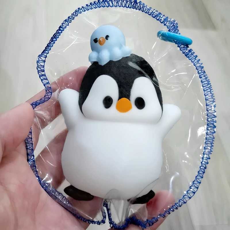 Cute Chubby Penguin Slow Rebound Stress Relief Toy Ultra Soft Squeeze Toy Super Soft Cream Mud Fun Creative Gift For All Ages H260402