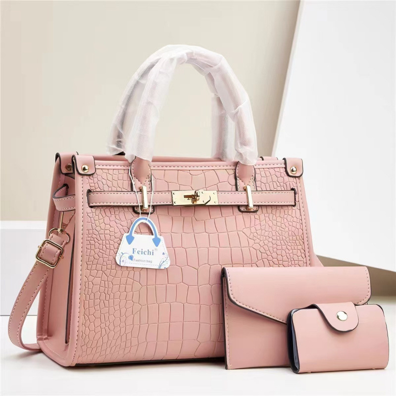 Free shipping Designer bag Women's Versatile Large Capacity Tote Bag with Shoulder Strap - Classic Plaid Design Gentle Trendy white plain