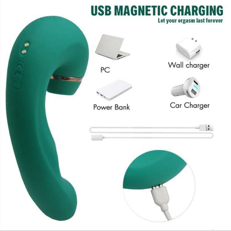 Female masturbation device, suction and slapping vibrator, adult products, sex toys, G-spot massage vibrator, double slapping orgasm device.