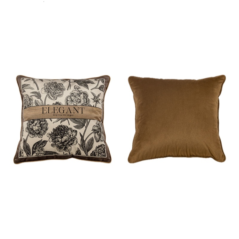 Pillowcase Cushion Cover Velvet Cream Ins Style Soft For Living Room Sofa Bedroom Headboard Home Pillow