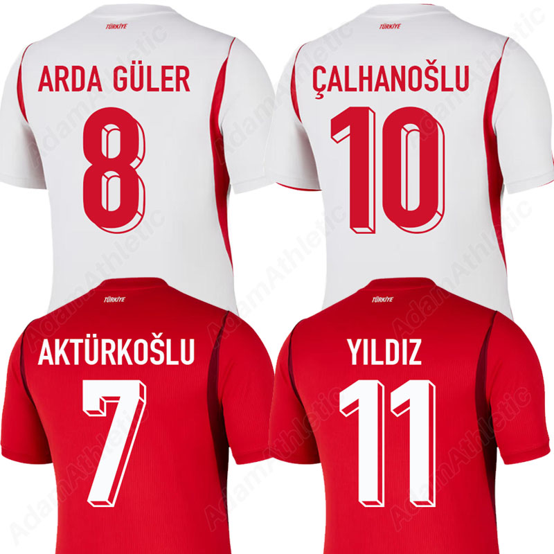 Turkey jerseys 2026 world cup ARDA GULER YILDIZ football shirts 26 27 CALHANOGLU AKTURKOGLU KOKCU soccer jersey