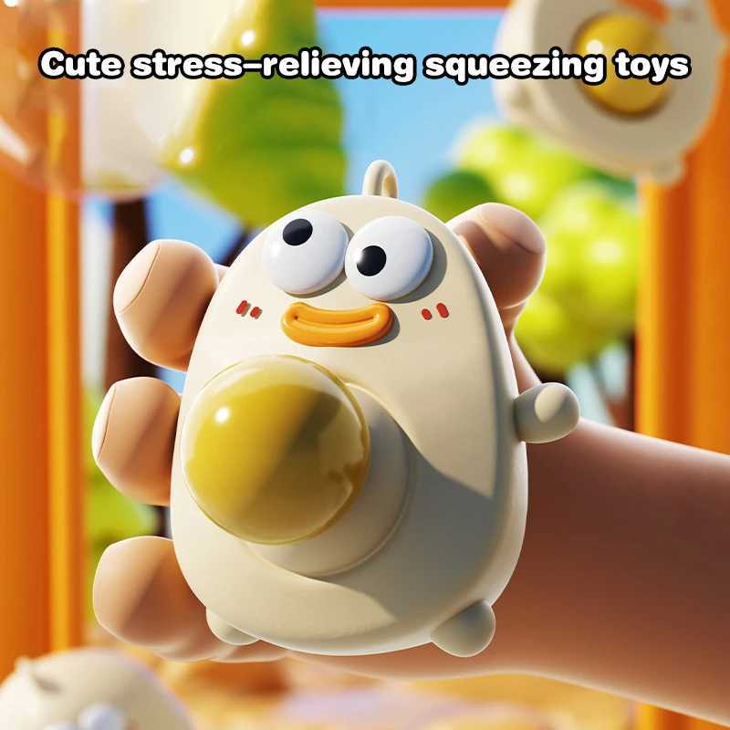 Cute Egg Squeeze Toy Anxiety Stress Relief Sensory Antistress Toys For Adults Birthday Christmas Gift H260402