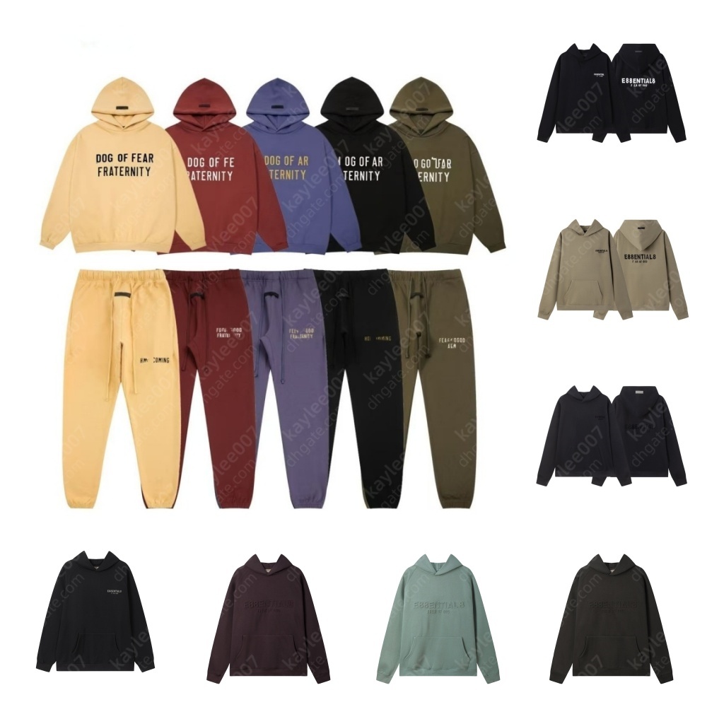 essentials hoodie tracksuit men designer brand women graphic hoodie outdoor joggers sweatshirt leisure hoodies for men fashion sweatpants trend clothes 020