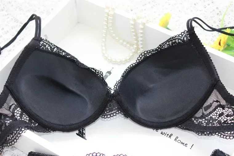 Newest Womens Push Up Embroidery Lace Floral Bra Sets Panties Underwear 5 Colors Z260402
