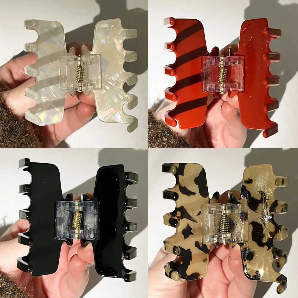 Hair Clip Light Luxury Shark Clip High-end Feeling Hair Accessories Girl Woman Small Grab Clip Side Hair Clip H260402