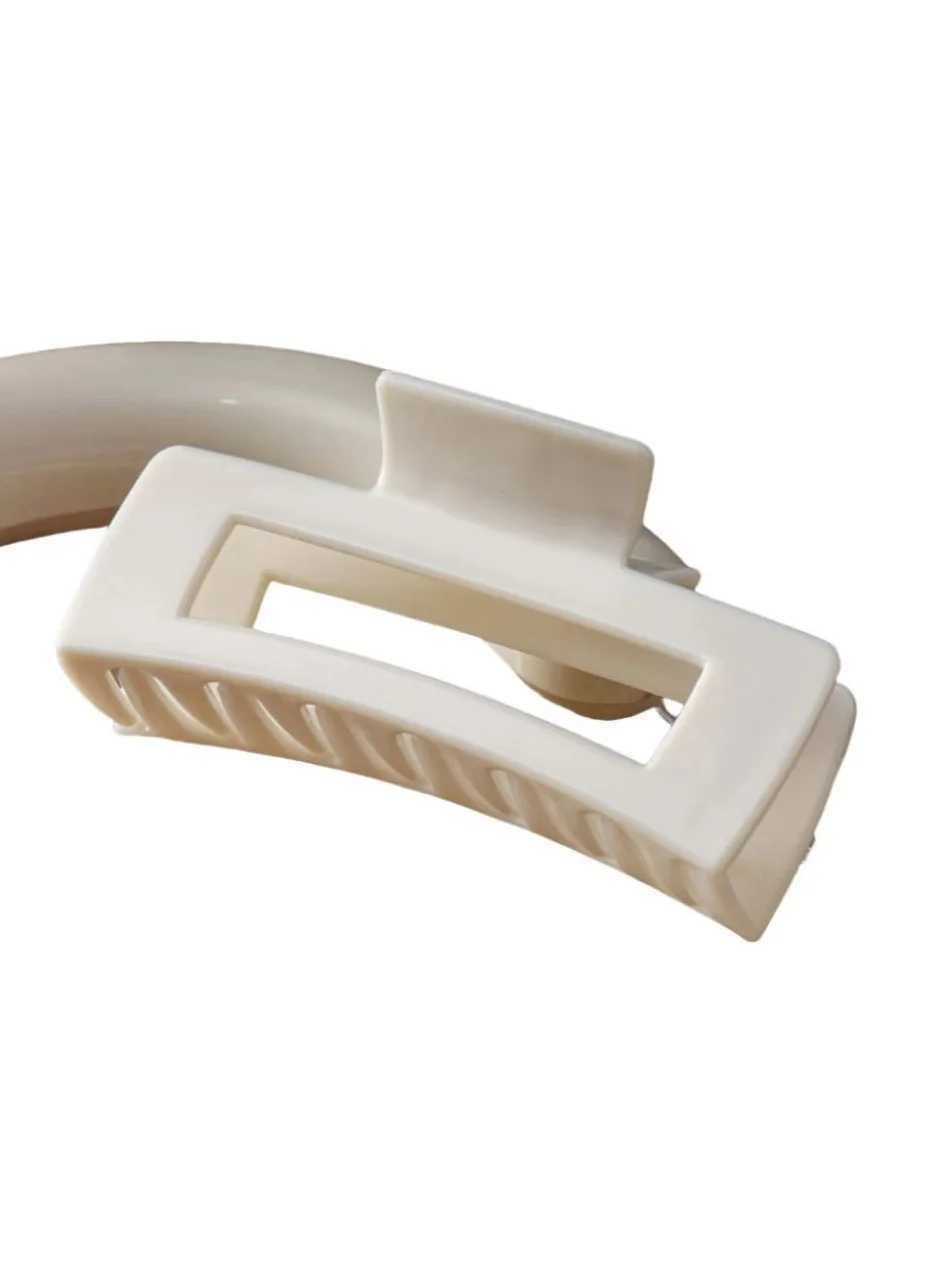 1PC soft rubber shark clip soft premium feel grab clip anti fall and non fragile clip headband clip hair clip H260402
