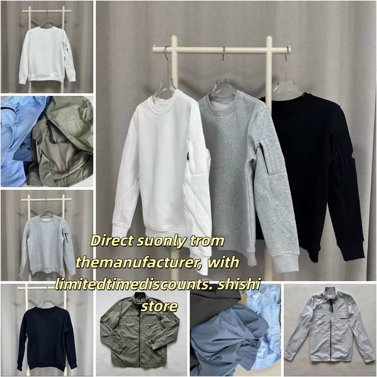 Men's Jackets Designer Pocket Long Sleeve Zipper Badges Men Casual Coat Windbreaker Embrodiery Mens Shirts