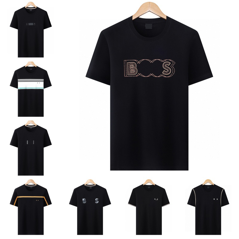 hugoshirtboss 2026 New Luxury Designer Mens T-Shirt High Quality Fashion Business Shirt Breathable Casual Tee Round Neck Man Top Stylish Mens T Shirt Designer Shirt