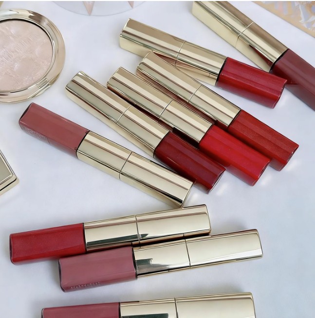 New Luxury Dual-Ended Lip Gloss Collector's Edition | Long-Lasting Shimmer Glow Lip Glaze 11ml