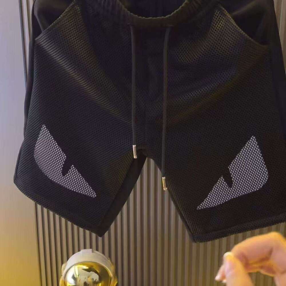 2026 Summer New European Fashion Trend Versatile High-End Luxury Trendy Elegant Men's Sports Outdoor Casual Five-Point Shorts