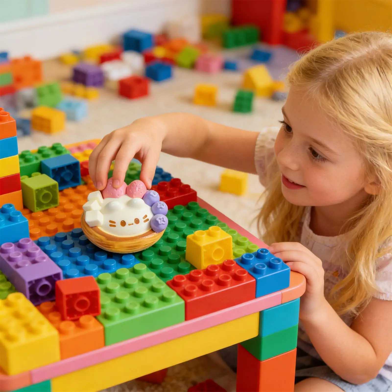 Simulation Sensory Squeeze Toy for Kids Egg Tart Calming Fidget Antistress Toy For Home School Students Classroom Office H260402