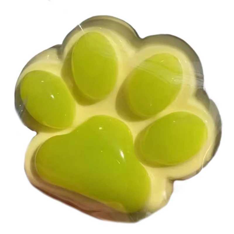 Cute Cat Paw Squeeze Toys TPR Slow Rebound Decompression Toy Childrens Happy Sensory Toys H260402