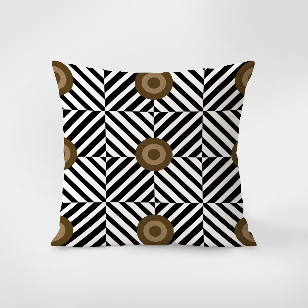 Pillow Case European Style Light Luxury Velvet Double Sided Decorative Cushion Cover For Sofa Car Living Room Lumbar Pillow Headboard Large Backrest