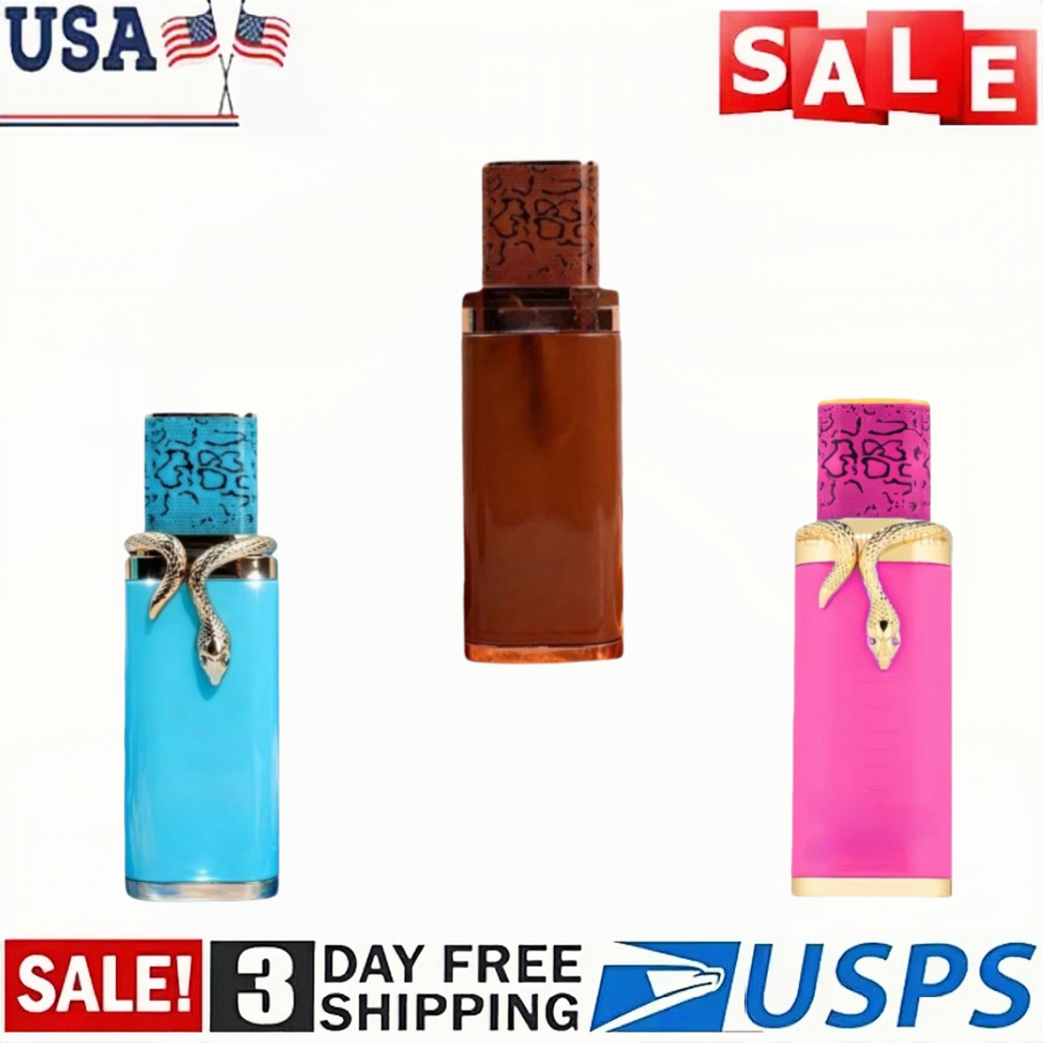 Premium Unisex Fragrance , Fresh Citrus & Warm Spicy Scent Perfume, USA Stock Fast Free Shipping