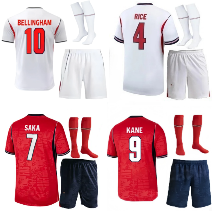 2026 27 england Soccer Jersey Men Kids KANE BELLINGHAM WILLIAMSON MEAD Russo AGYEMANG MEAD RICE PICKFORD Football Shirt Soccer Uniforms WOMEN S 4XL