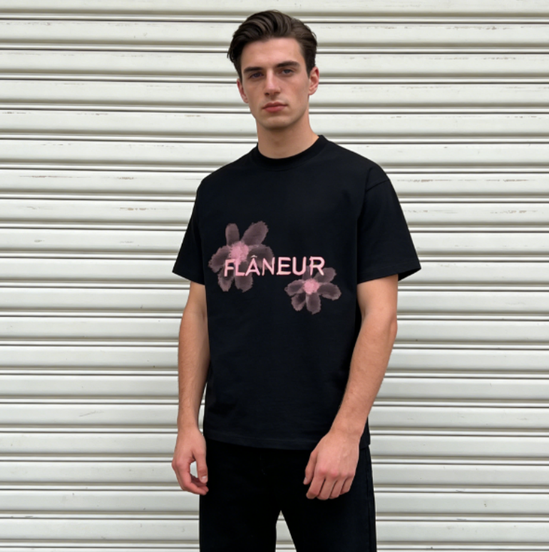 Men's T Shirts Summer Flaneur Homme Floral Graphic Brand Pattern Printed T-shirts Luxury Pure Breathable Comfortable, Casual And Loose Short-sleeved