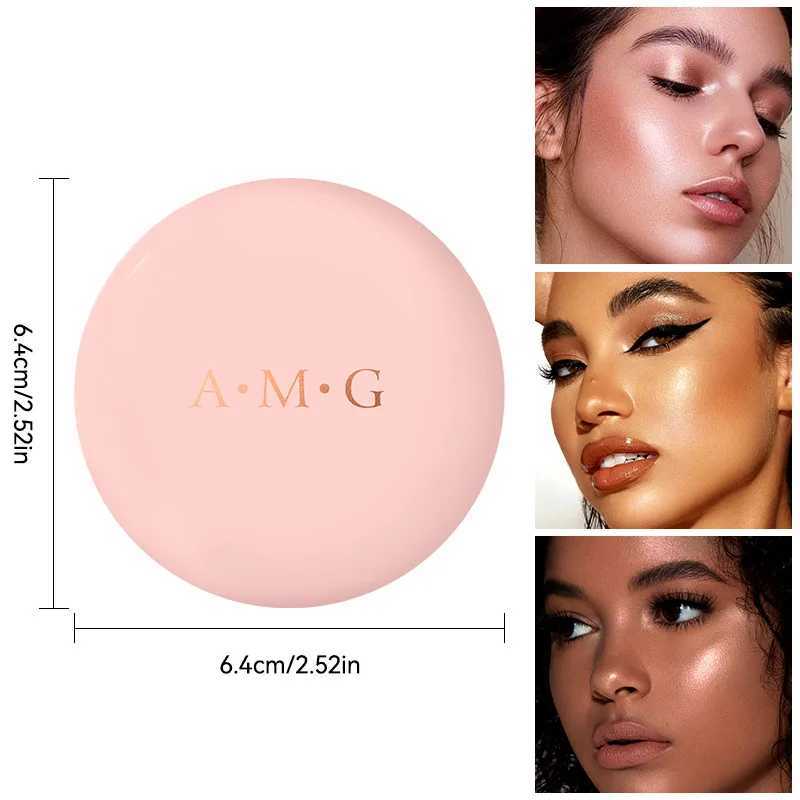 Face Highlighter Palette High Glossy Face Illuminator Palette Natural Glow Finish Pearl Shimmer Smooth Baked Powder H260402